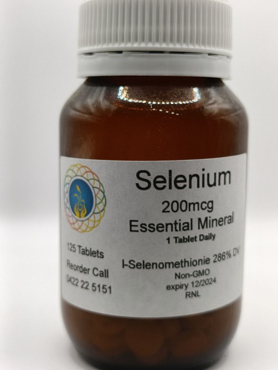 Selenium 200mcg 125 Tabs