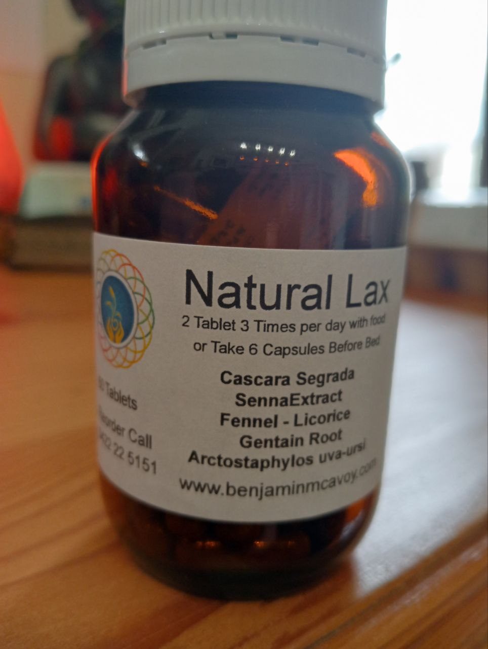 Natural LAX 60 Quick Release Capsules