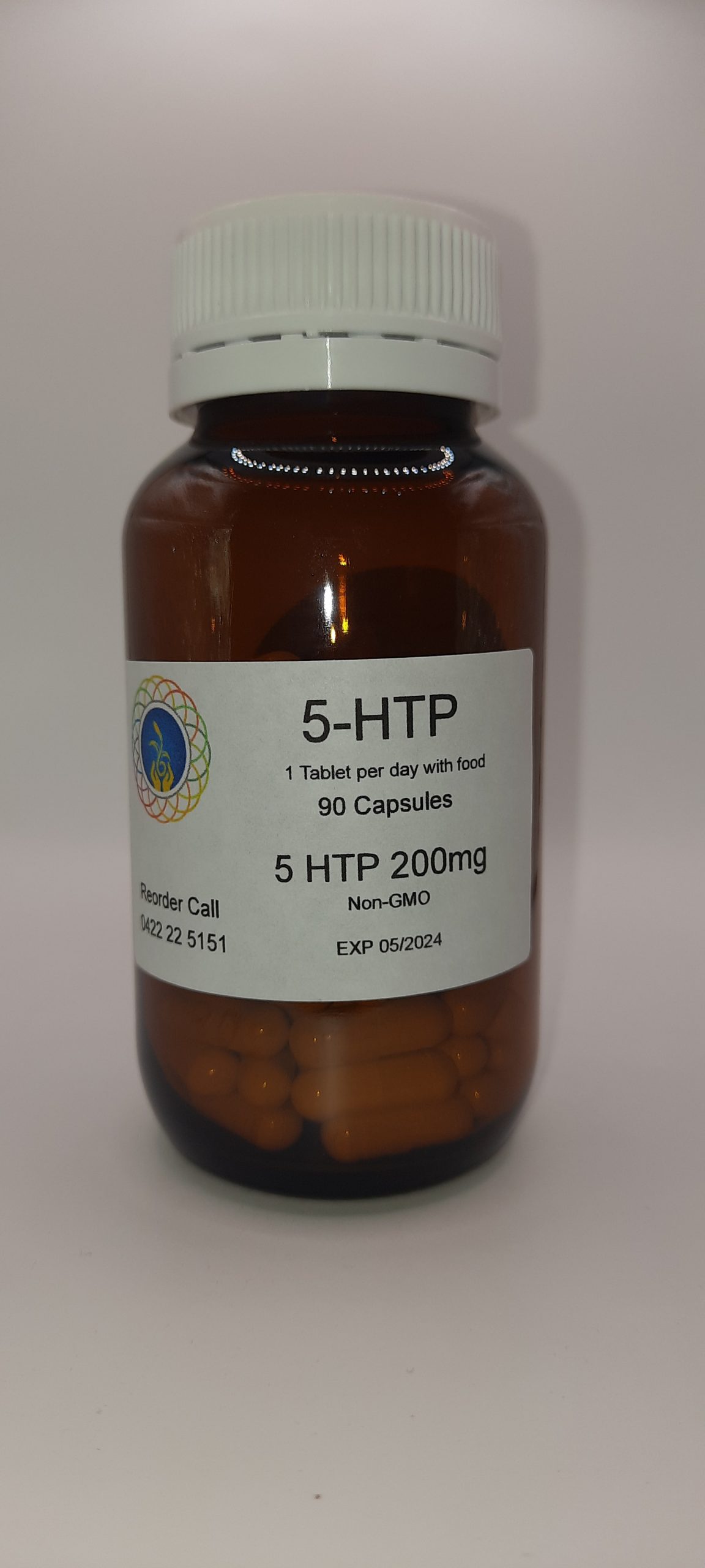 5-HTP, 200 mg, 90 Quick Release Capsules