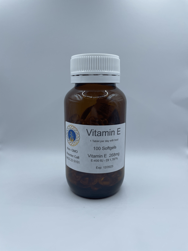 Natural Vitamin E, 400 IU, 100 Quick Release Softgels